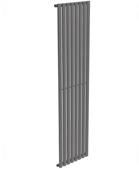 Sonas Amura Elliptical Tube 180x48CM Anthracite Radiator Vertical Single Panel  | ASPV1848AT