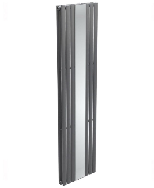 Sonas Amura Elliptical Tube Mirror Radiator 1800 X 500 Double Panel Anthracite | ADPM1850AT