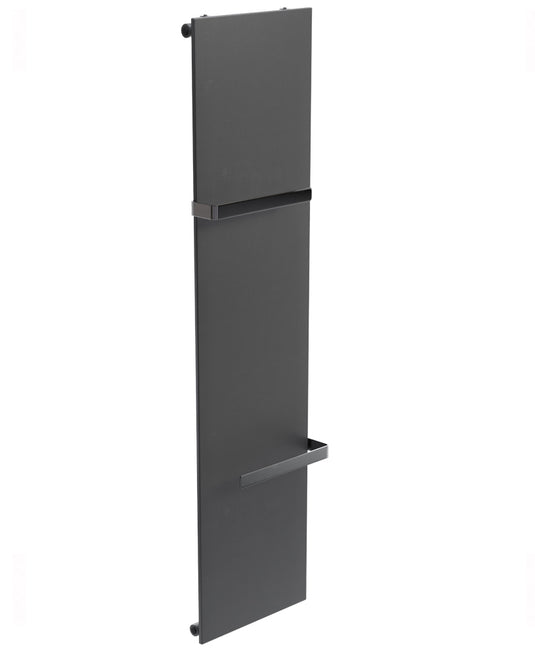 Sonas Synergy Vertical Radiator Complete With Chrome Brackets 1820 X 452 Anthracite | SY1845AT