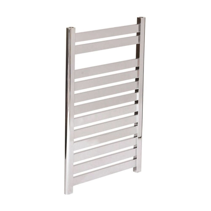 chrome heated towel rail