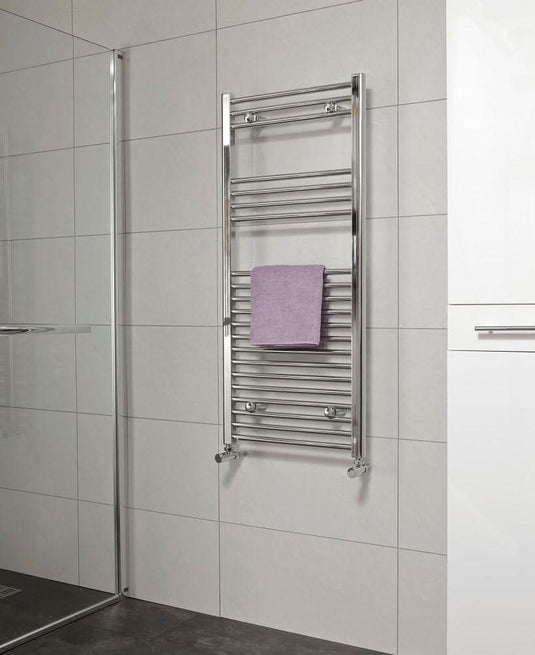 Sonas 120x50CM Straight Chrome Radiator | STW125SCP