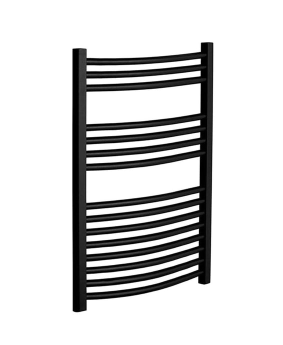 Sonas Curved Radiator 800X500 Black | STW085CBLK