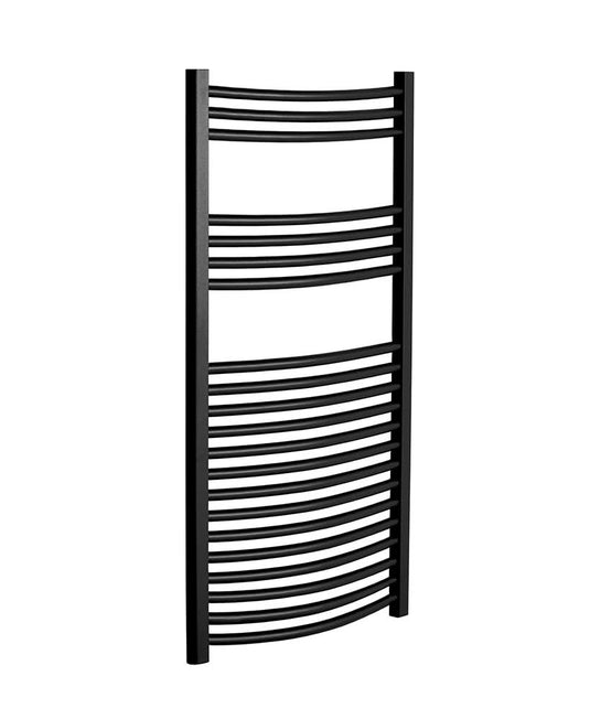 Sonas Curved Radiator 1200X600 Black | STW126CBLK