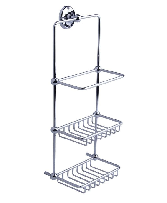 wall mounted shower basket