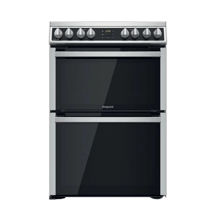 stainless steel ceramic cooker with double oven