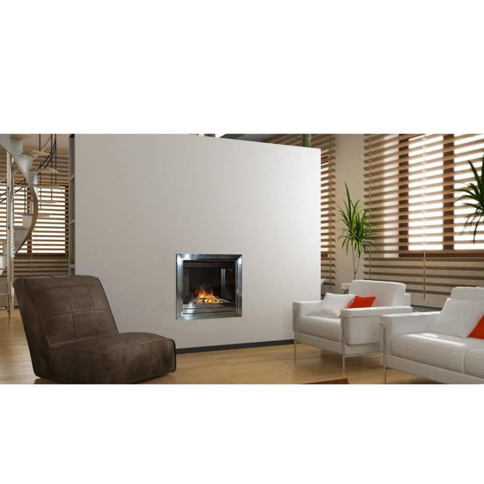 evonic topaz insert electric fire in chrome