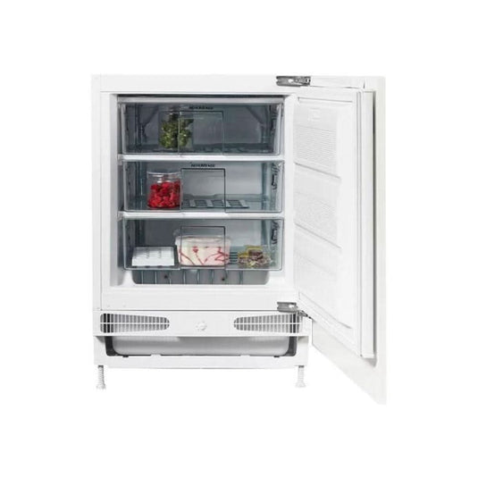 integrated under counter freezer with 3 drawers