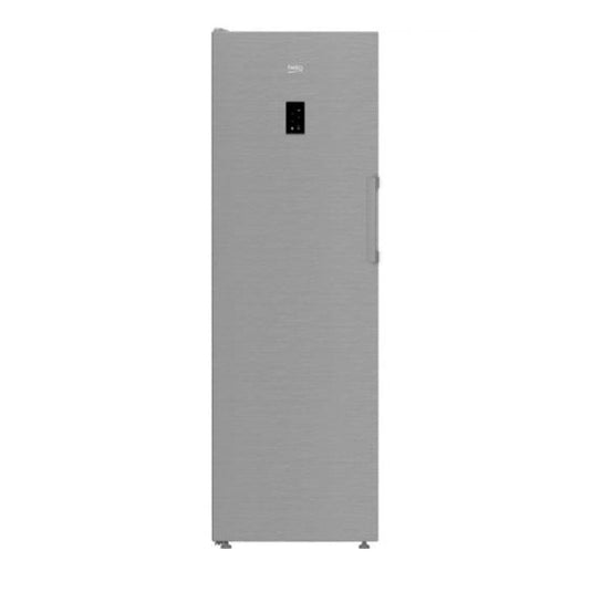 Beko Tall Upright Freezer | 185cmx60cm | Stainless Steel | FNP4686PS