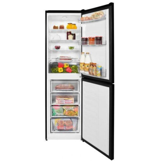 black fridge freezer