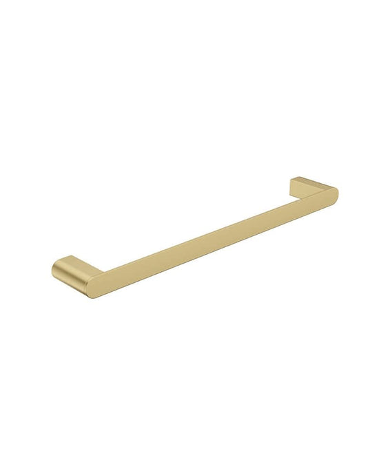 brushed gold towel rail