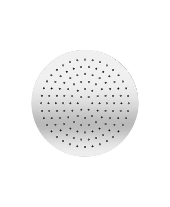 sonas sync round thin stainless steel shower head in chrome