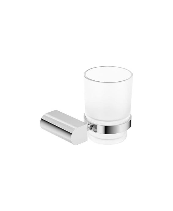 chrome toothbrush holder