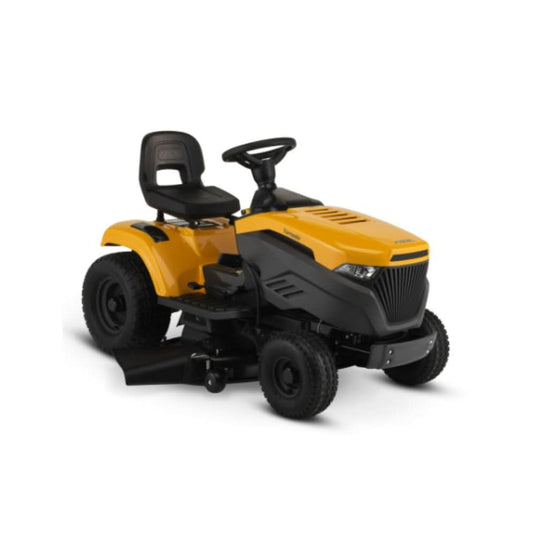 stiga 5 series ride on 108cm in black and yellow