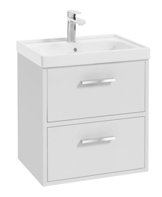 Sonas Finland 50Cm Vanity Unit Matt White-Chrome Handles | UF0529