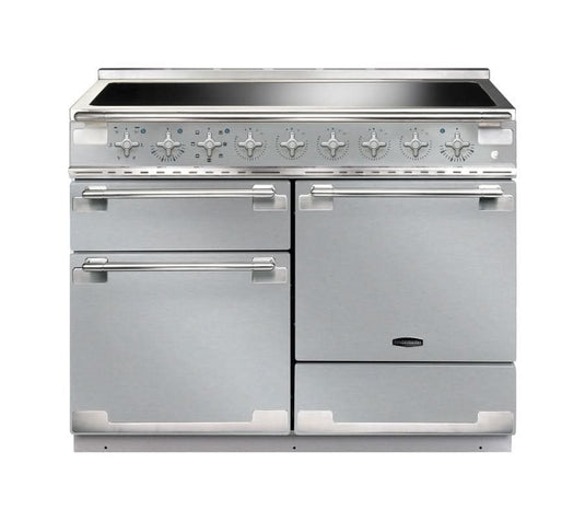 induction rangemaster elise 110 in stainless steel with chrome trim