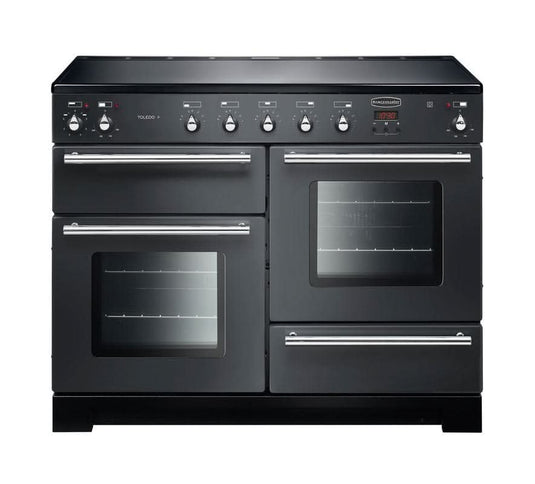 induction rangemaster toledo plus 110 in slate with chrome trim
