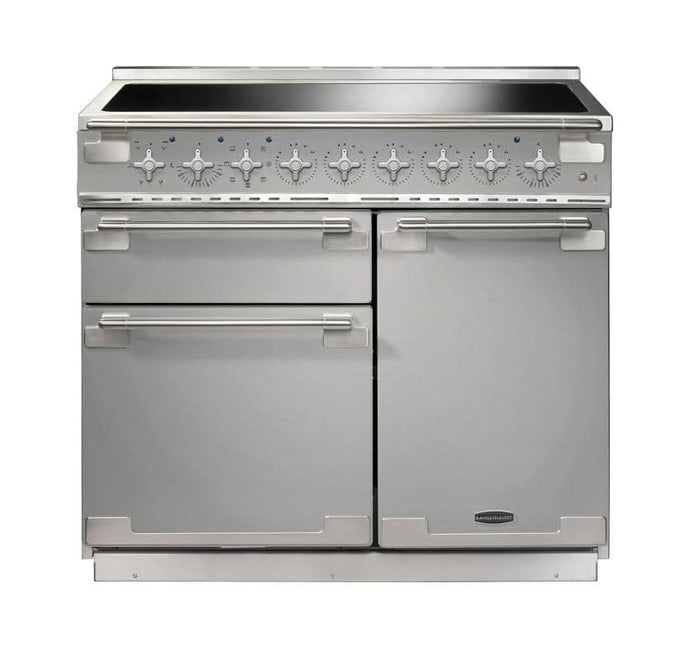 induction rangemaster elise 100 in stainless steel with chrome trim