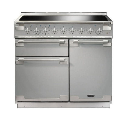 induction rangemaster elise 100 in stainless steel with chrome trim