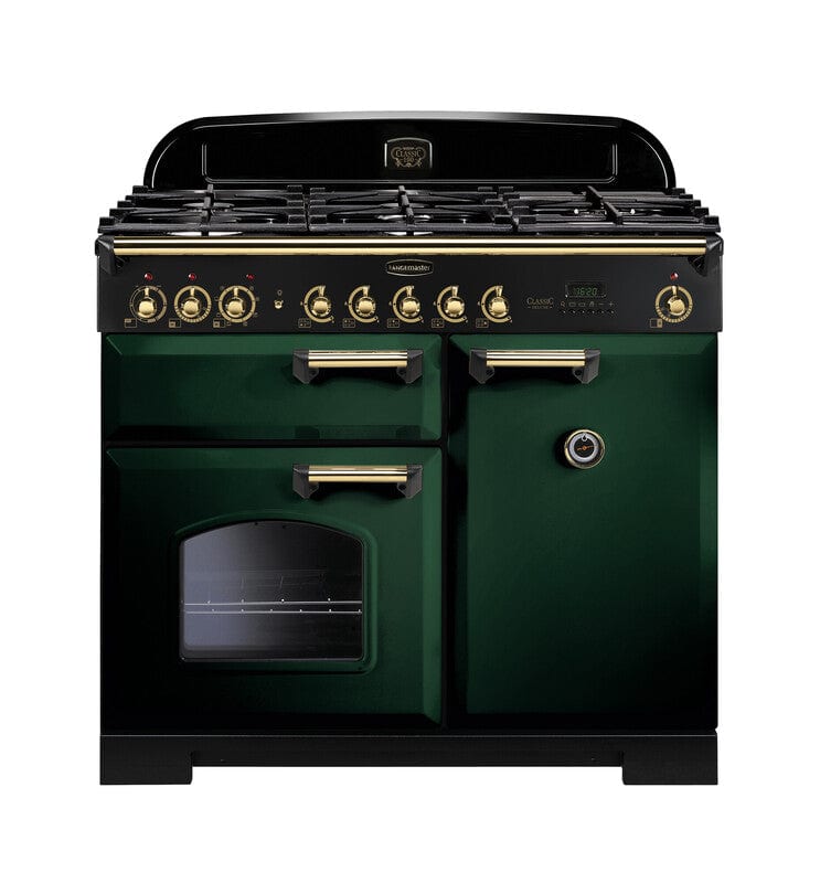 Load image into Gallery viewer, Rangemaster Classic Deluxe 100 | Dual Fuel | Green | CDL100DFFRG/C

