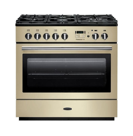 Rangemaster Professional Plus FX 90 | Dual Fuel | Cream | Chrome Trim | PROP90FXDFFCR/C