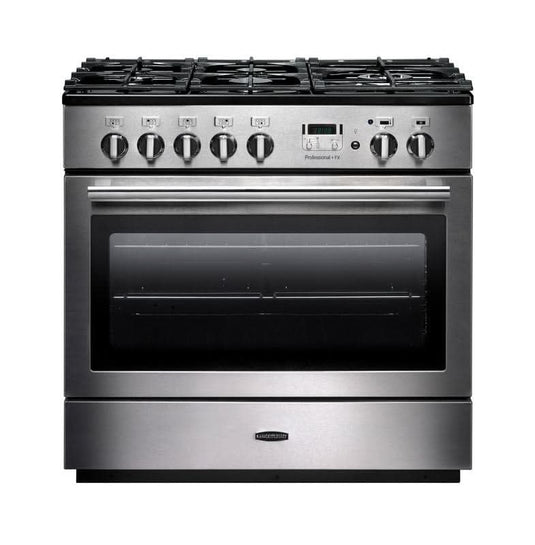 Rangemaster Professional Plus FX 90 | Dual Fuel | Stainless Steel | Chrome Trim | PROP90FXDFFSS/C