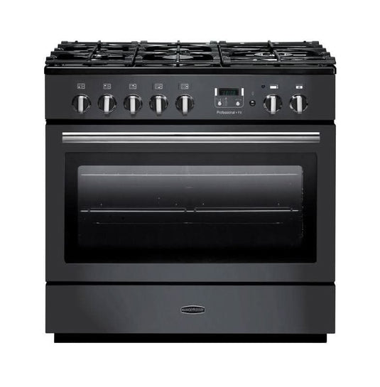 Rangemaster Professional Plus FXP 90 | Dual Fuel | Slate | Chrome Trim | PROP90FXPDFFSL/C