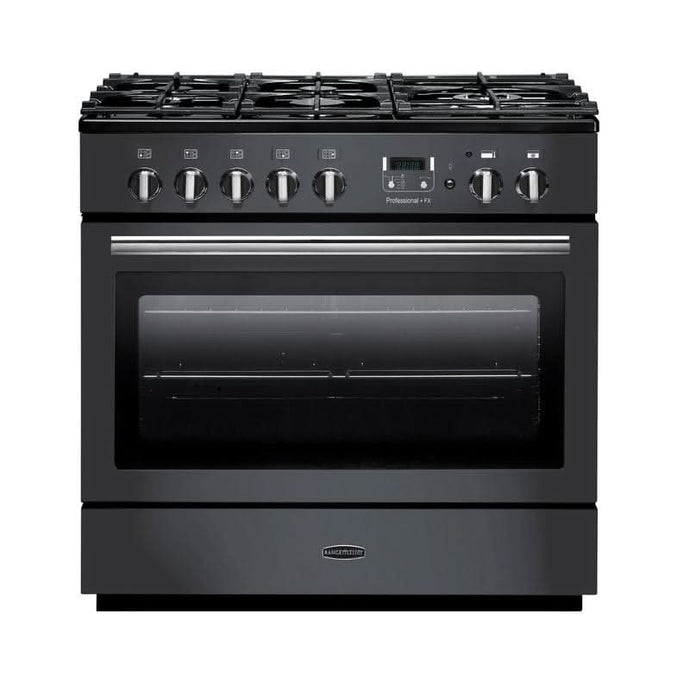 Rangemaster Professional Plus FXP 90 | Dual Fuel | Slate | Chrome Trim | PROP90FXPDFFSL/C