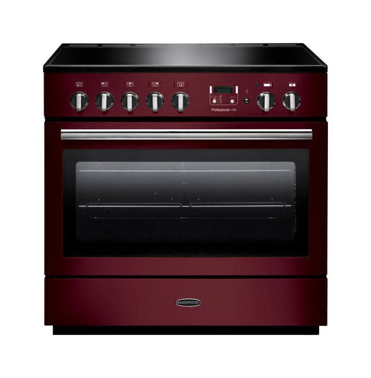 Rangemaster Professional Plus FX 90 | Induction | Cranberry | Chrome Trim | PROP90FXEICY/C