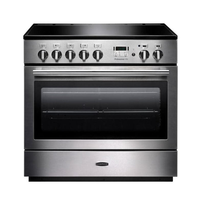 Rangemaster Professional Plus FX 90 | Induction | Stainless Steel | Chrome Trim | PROP90FXEISS/C
