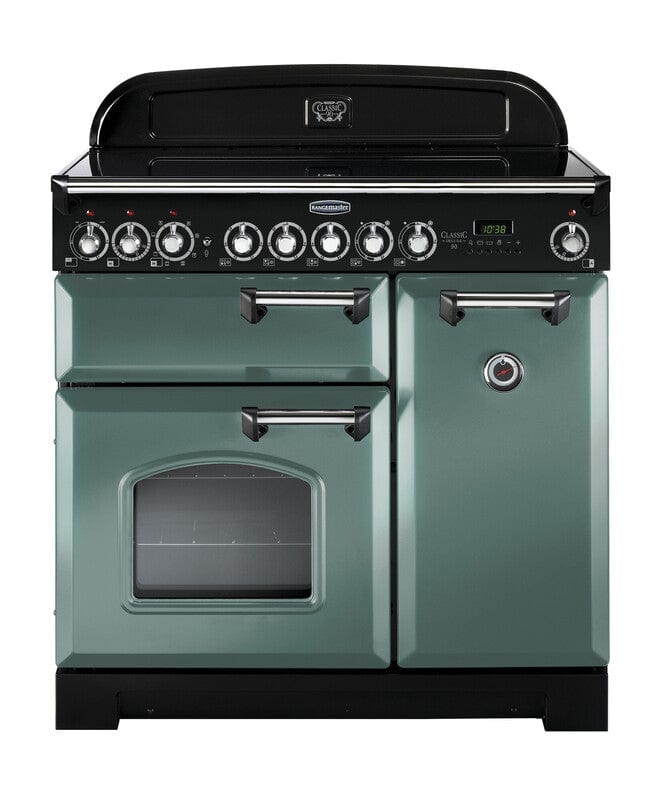 Load image into Gallery viewer, Rangemaster Classic Deluxe 90 | Ceramic | Mineral Green | CDL90ECMG/C
