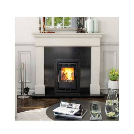 henley eco c400 insert in matt black, 5kw