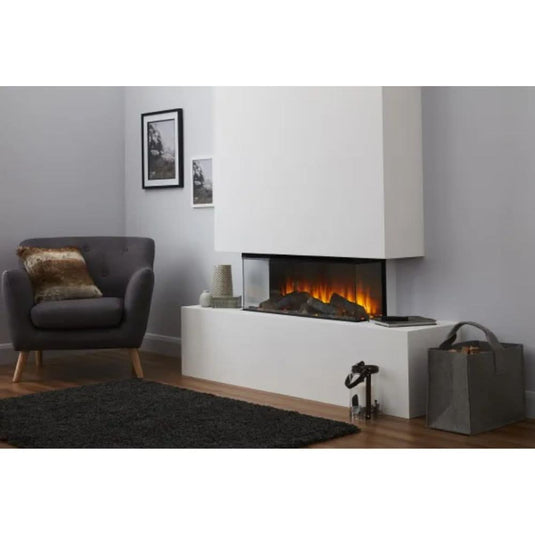 henley forest 870 electric fire, deluxe log set