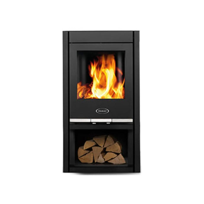 Stanley  Solis F500 Curve 5Kw Eco | Wood Burner | Graphite| SOFS500CU