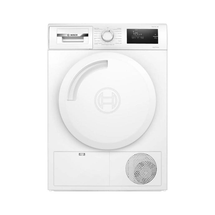 white condenser dryer