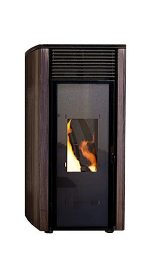 dicla frances 18B wood pellet boiler in black, 18kw