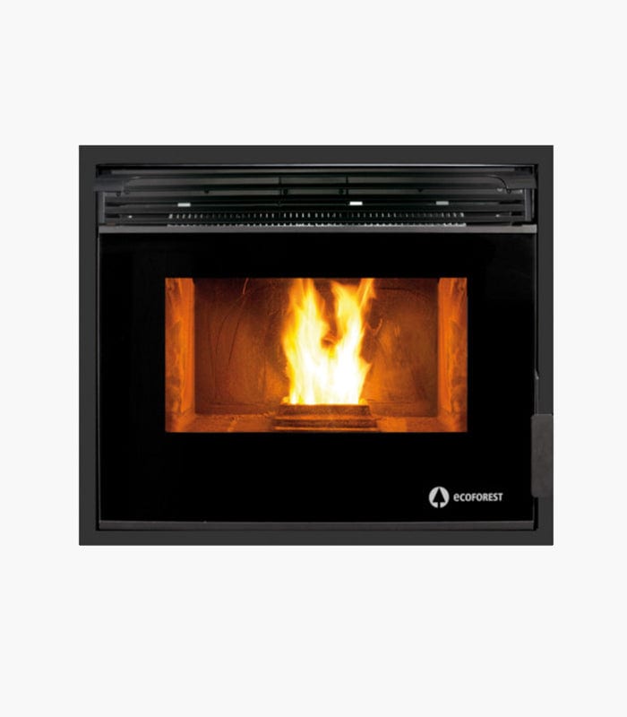 Load image into Gallery viewer, Ecoforest  Cordoba 12 Ductable Insert Wood Pellet Stove | Black | 12KW | COR12DB
