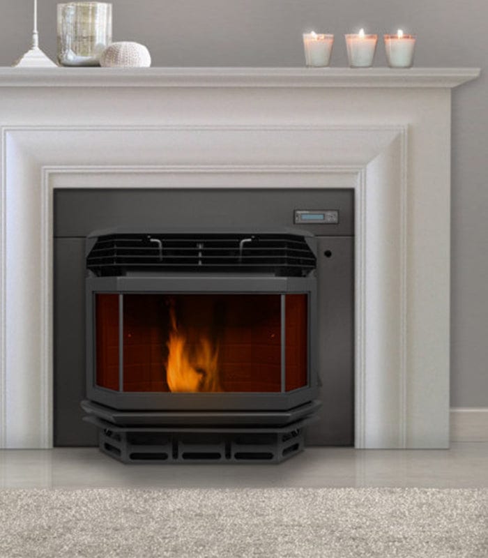 Load image into Gallery viewer, Ecoforest  ECO I 14 Insert Wood Pellet Stove | Black | 14KW | ECO13B
