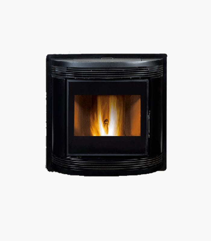 Load image into Gallery viewer, Ecoforest  ECO Mini Insert  8 Insert Wood Pellet Stove | Black | 8KW | EMI08B
