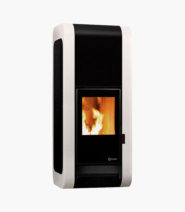 Ecoforest  Oslo 30 Ductable Wood Pellet Stove | Black | 30KW | OSL30DB