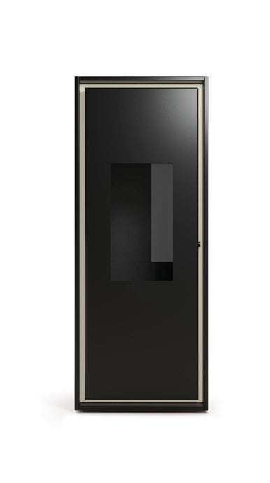 horus calore domus 9 wood pellet stove in black, 9kw