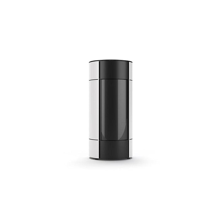 horus calore ring 9 wood pellet stove in white, 9kw