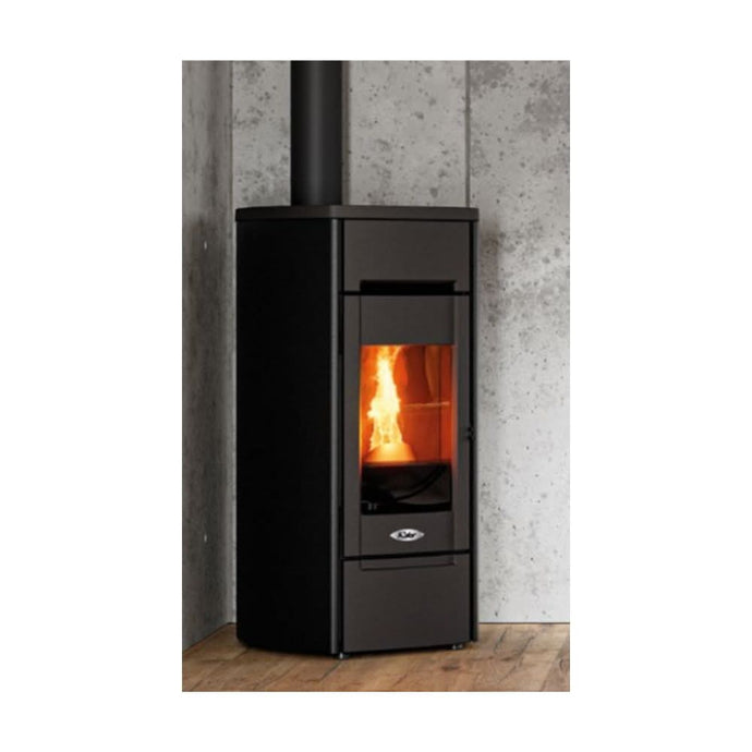 Kalor  98 Cast Iron 10D Ductable Wood Pellet Stove | Black | 10KW | 98CI-10DB