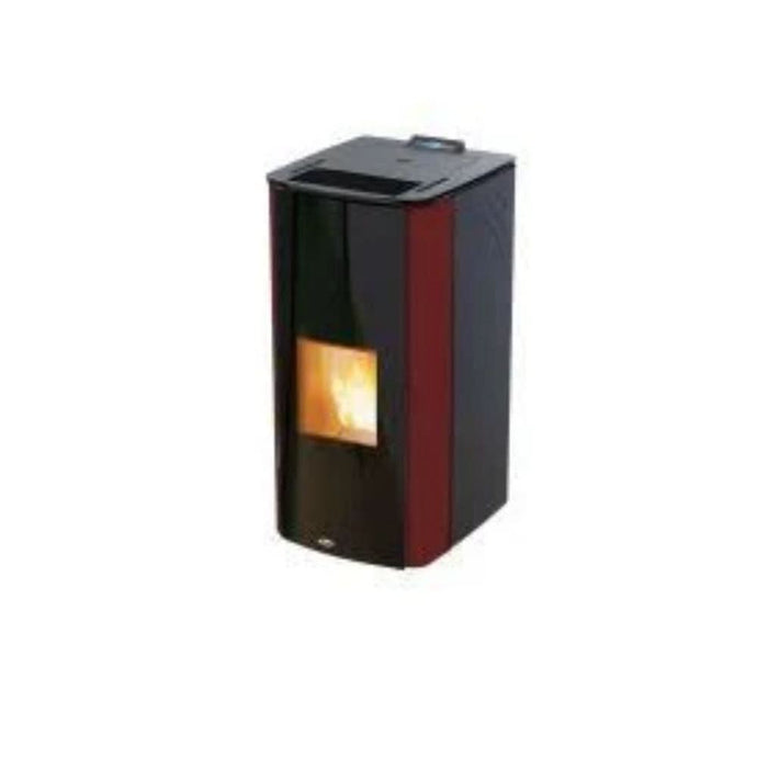 red 28 Kw wood pellet boiler