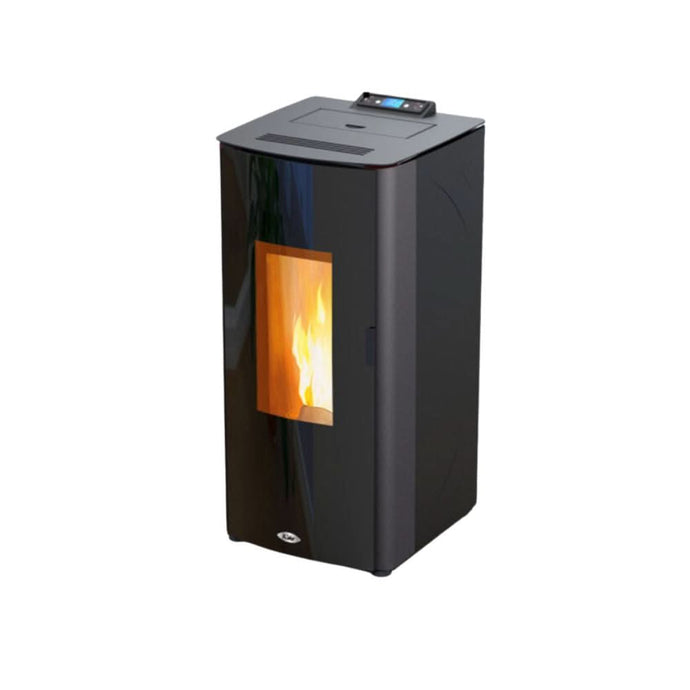 kalor dora 32b wood pellet boiler in charcoal, 32kw