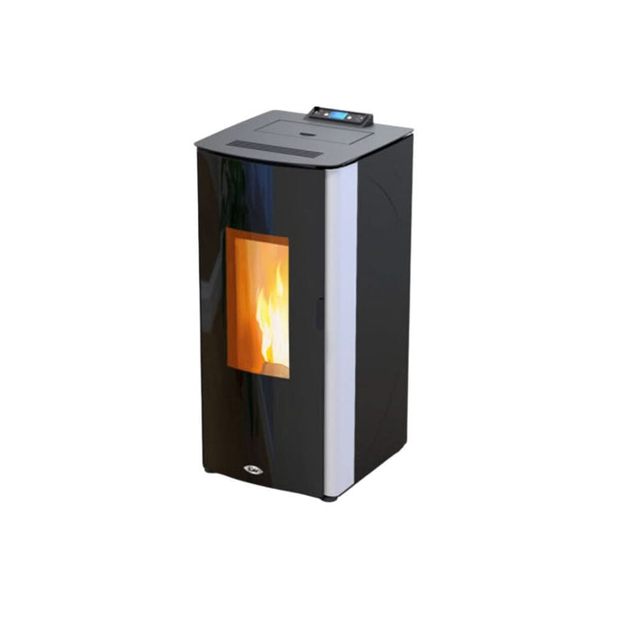 kalor dora 32b wood pellet boiler in white, 32kw