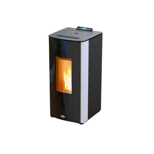 kalor dora 32b wood pellet boiler in white, 32kw