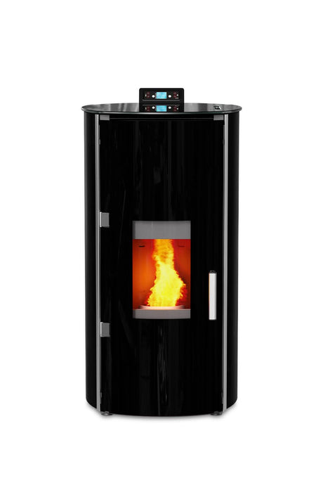 Kalor Redonda Glass 24B Wood Pellet Boiler | Curved | 24KW | REDB-24BB