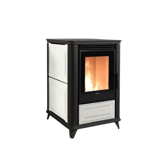 Klover Miss Air Wood Pellet Stove | 7.2KW | Ivory | KLMSAIV