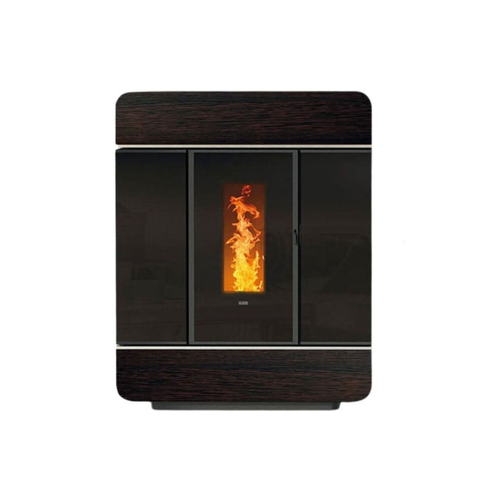 Klover Diva Wood Gas Stove | 9.7KW | Wenge | KLDSAWWE