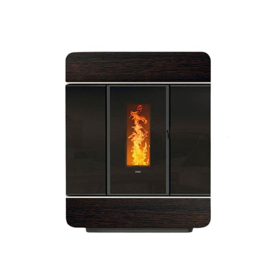 Klover Diva Wood Gas Stove | 9.7KW | Wenge | KLDSAWWE
